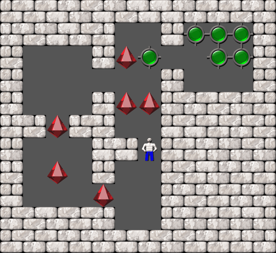 Сокобан More Bugs collections уровень 331